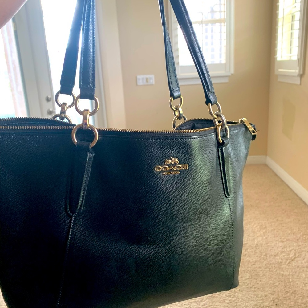 Coach Zip Top Tote